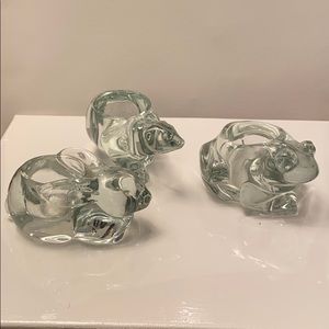 Animal Tea candle holders